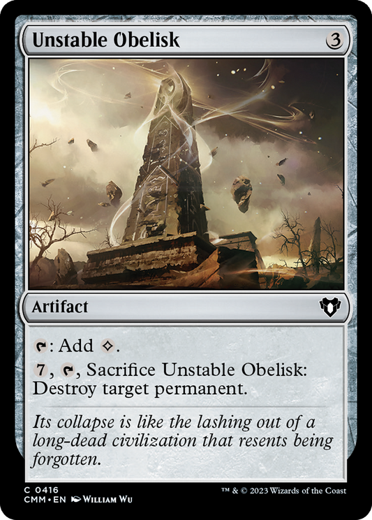 Unstable Obelisk (416) - Commander Masters