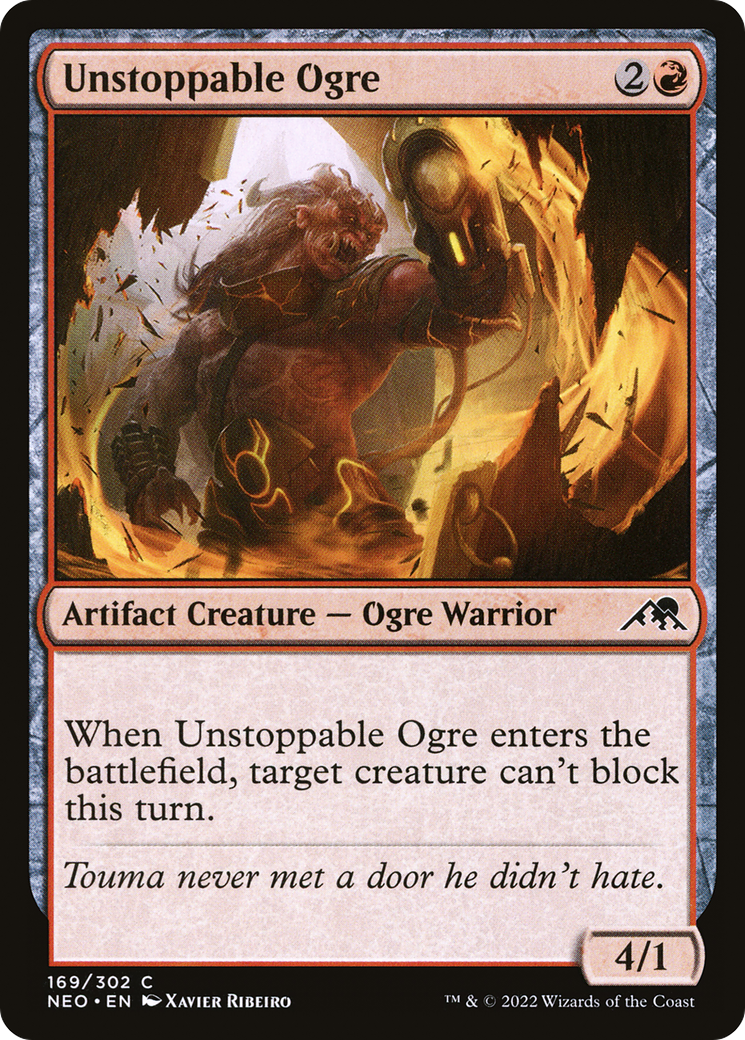 Unstoppable Ogre (169) Foil - Kamigawa: Neon Dynasty