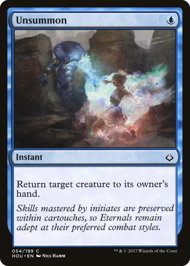 Unsummon (054) - Hour of Devastation Foil
