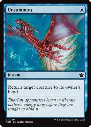 Unsummon (750) - Foundations