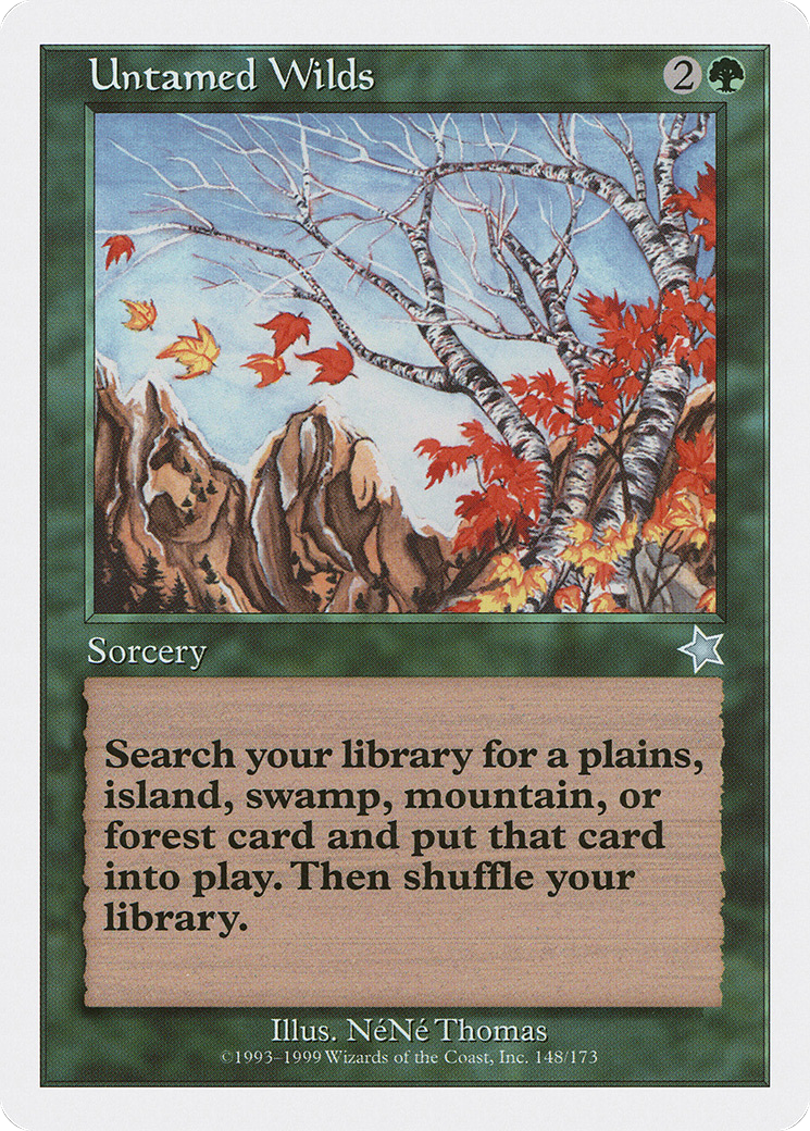 Untamed Wilds (148) - Starter 1999