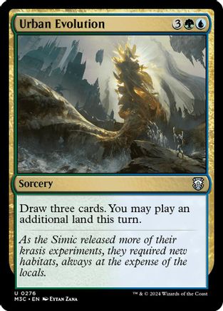 Urban Evolution (276) Ripple Foil - Commander: Modern Horizons 3