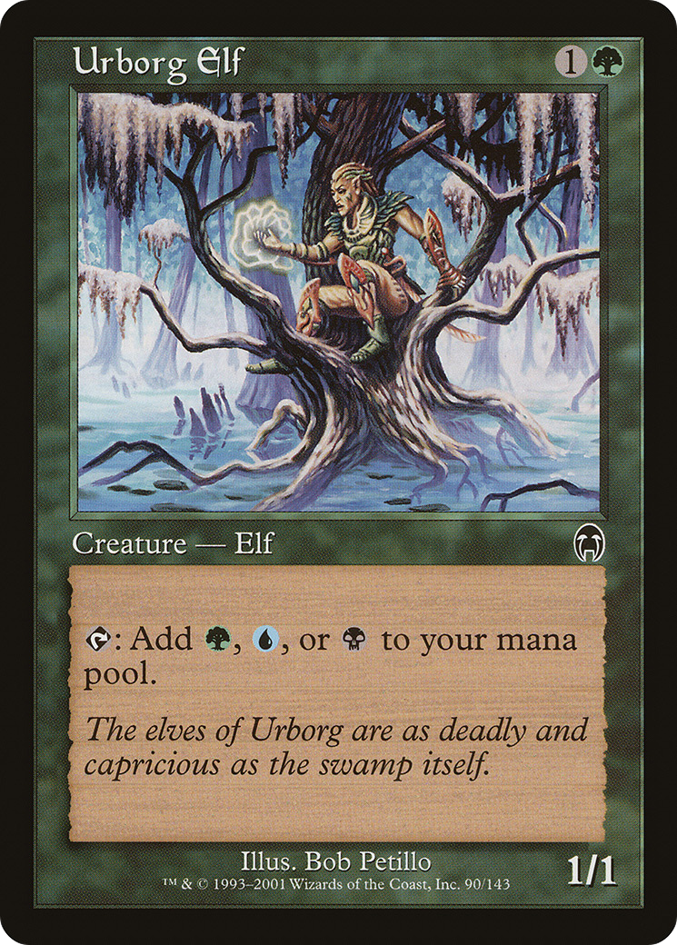 Urborg Elf (090) Foil - Apocalypse