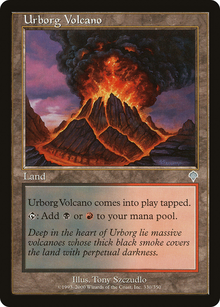 Urborg Volcano (330) Foil - Invasion