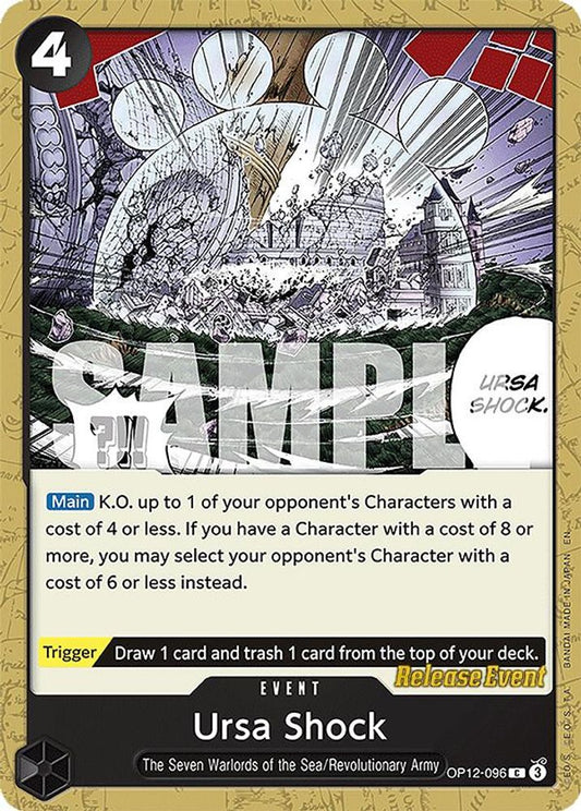 Ursa Shock (OP12-096) Release Event Cards