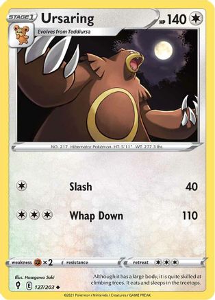 Ursaring (127) - Evolving Skies