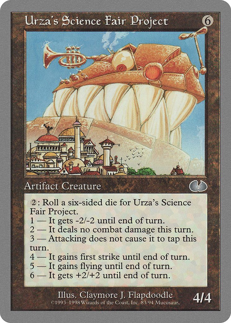 Urza's Science Fair Project (083) - Unglued