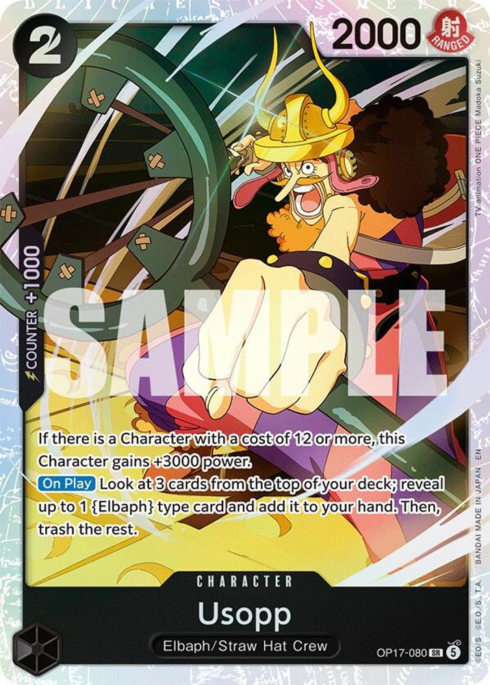 Usopp (OP17-080) Foil