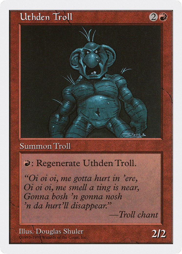 Uthden Troll (050) - Anthologies
