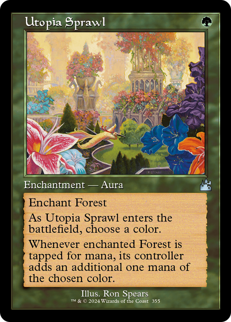 Utopia Sprawl (Retro) (355) - Ravnica Remastered