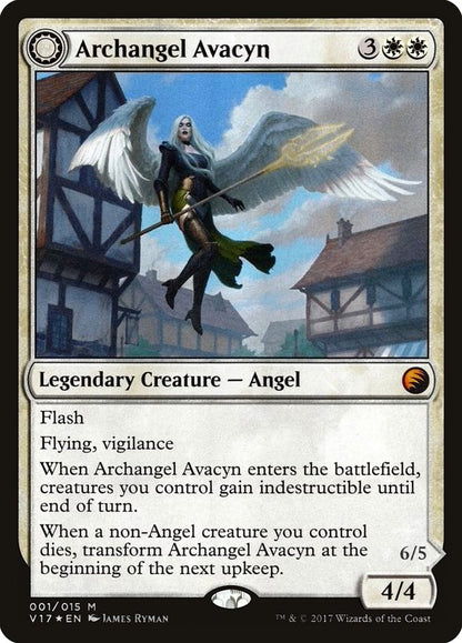 Archangel Avacyn // Avacyn, the Purifier (001) Foil - From the Vault: Transform