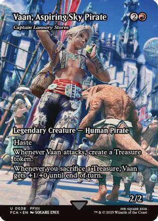 Vaan, Aspiring Sky Pirate - Captain Lannery Storm (Showcase) (038) - FINAL FANTASY: Through the Ages
