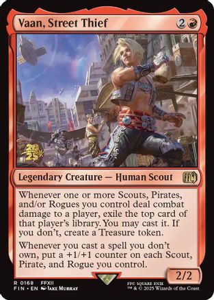 Vaan, Street Thief (168) Foil - FINAL FANTASY