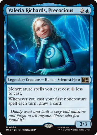 Valeria Richards, Precocious (038) - Commander: Marvel Super Heroes