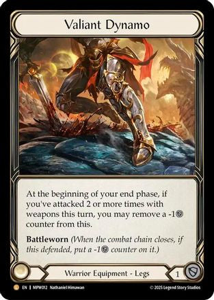 Valiant Dynamo (MPW012) Rainbow Foil - Mastery Pack Warrior