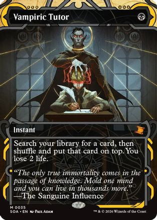 Vampiric Tutor (035) Foil - Secrets of Strixhaven: Mystical Archive