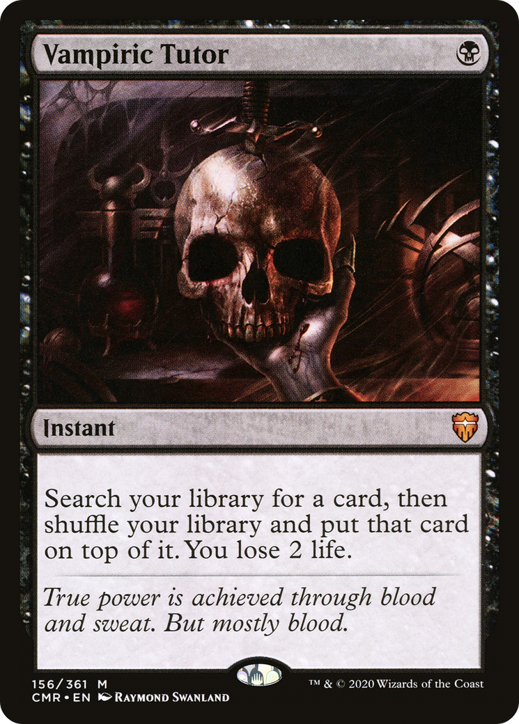 Vampiric Tutor (156) - Commander Legends