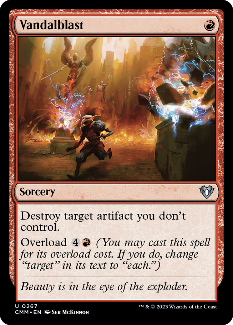 Vandalblast (267) Foil - Commander Masters