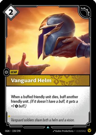 Vanguard Helm (228) - Origins