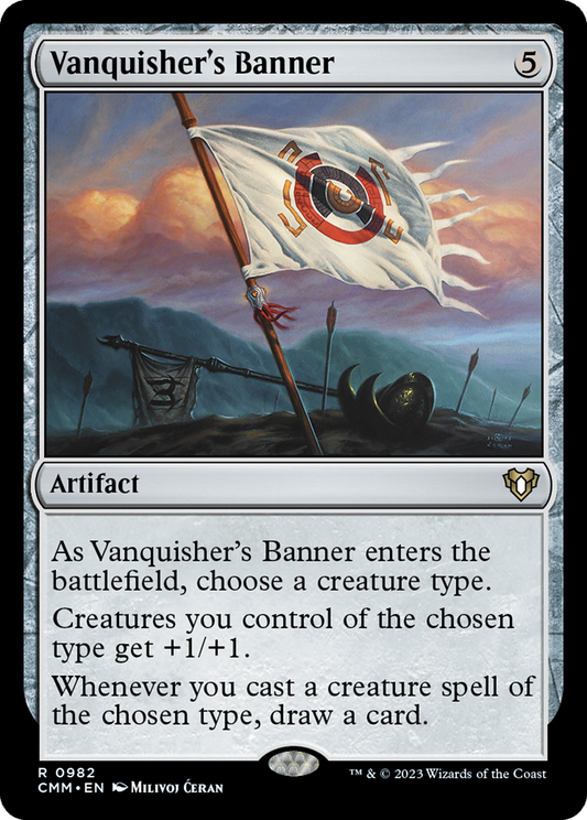Vanquisher's Banner (982) - Commander Masters