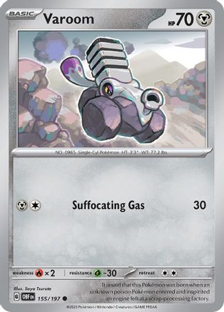 Varoom (155) - Obsidian Flames