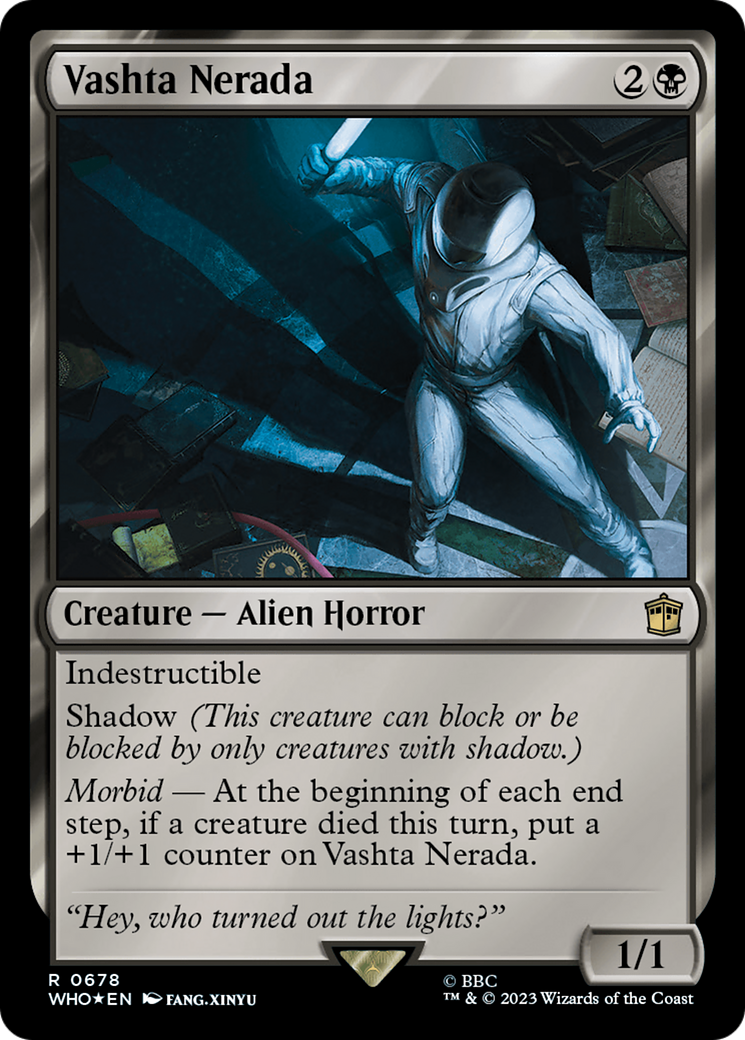 Vashta Nerada (678) Surge Foil - Doctor Who