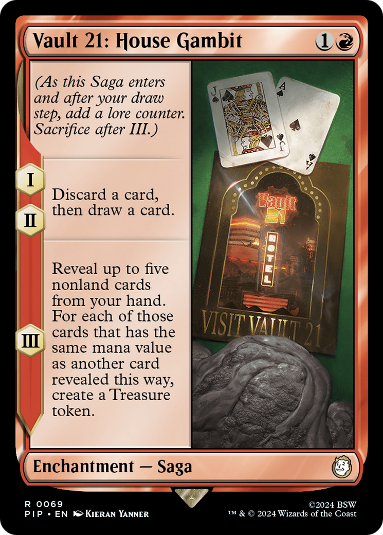 Vault 21: House Gambit (069) Foil - Fallout