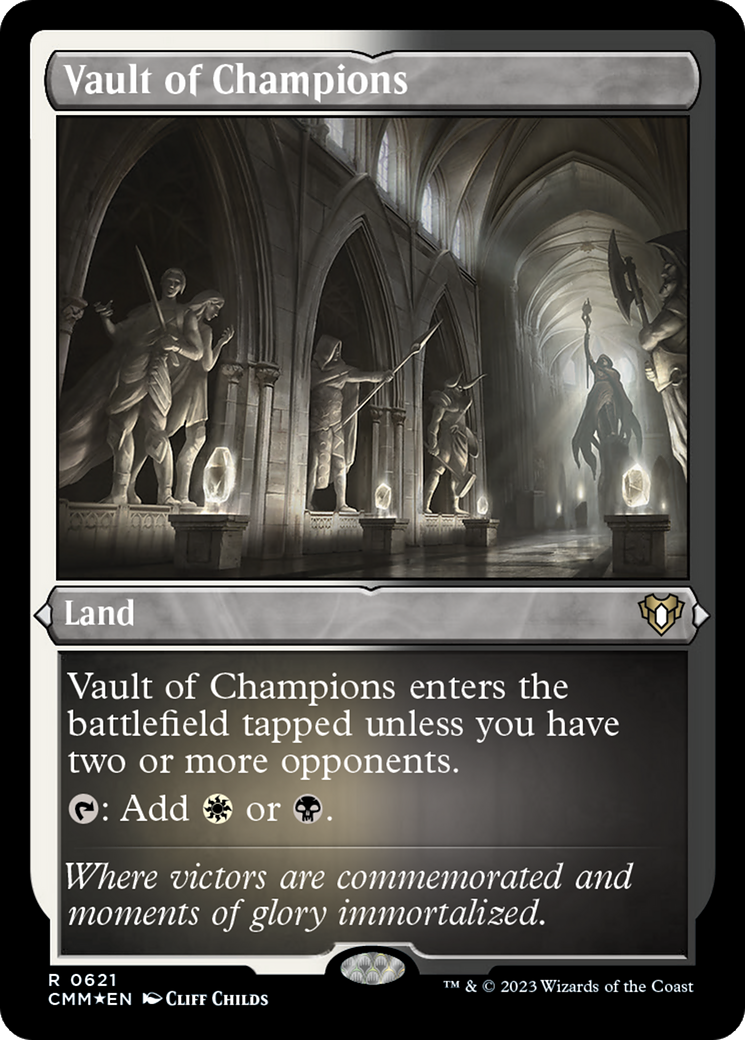 Vault of Champions (621) Etched Foil - Commander Masters