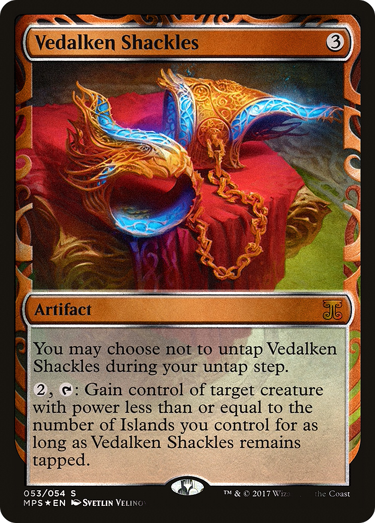 Vedalken Shackles (053) Foil - Kaladesh Inventions