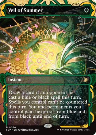 Veil of Summer (060) Foil - Secrets of Strixhaven: Mystical Archive
