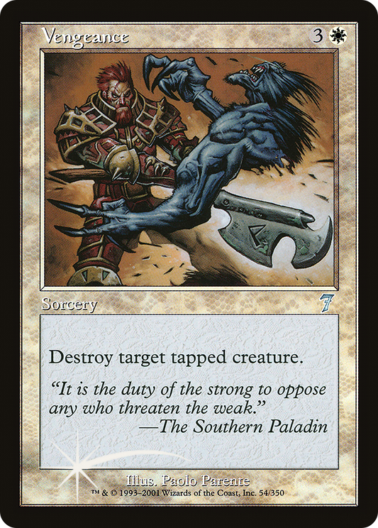 Vengeance (054) Foil - Seventh Edition