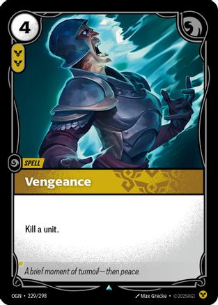 Vengeance (229) Foil - Origins