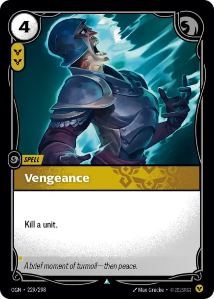 Vengeance (229) Foil - Riftbound Promotional Cards