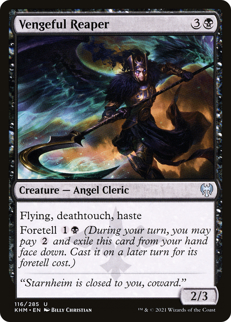 Vengeful Reaper (116) - Kaldheim Foil