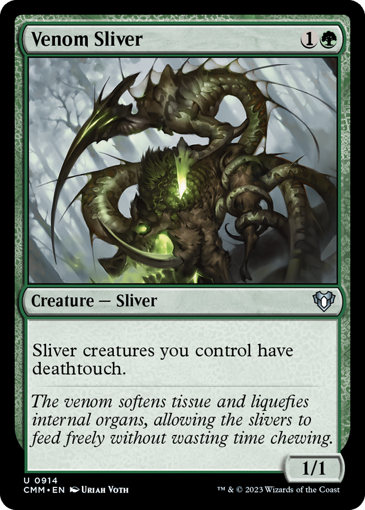 Venom Sliver (914) - Commander Masters