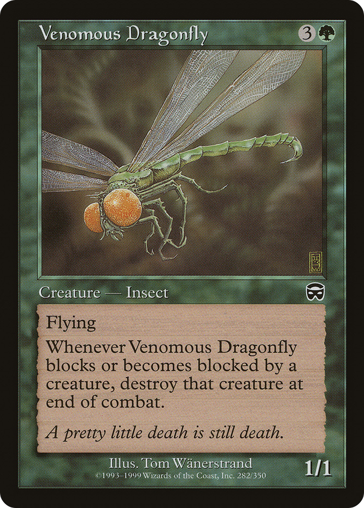 Venomous Dragonfly (282) - Mercadian Masques