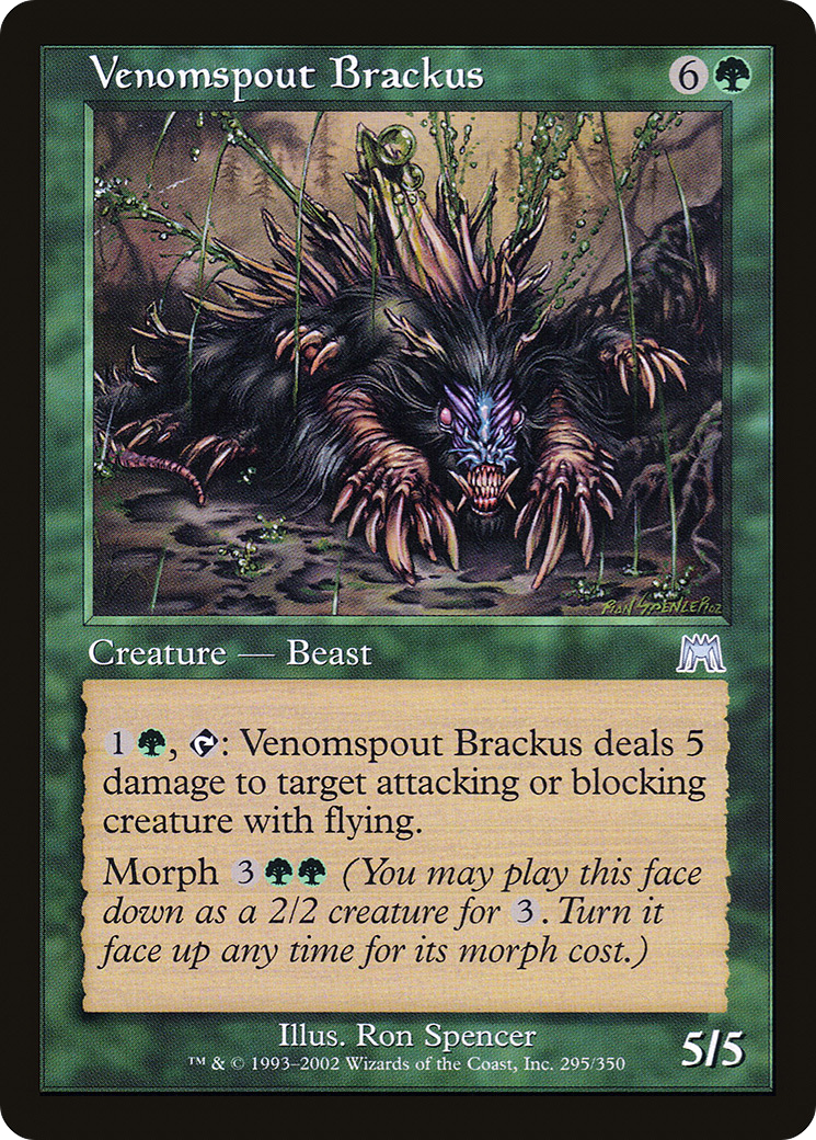 Venomspout Brackus (295) - Onslaught