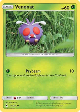 Venonat (10) - Unbroken Bonds