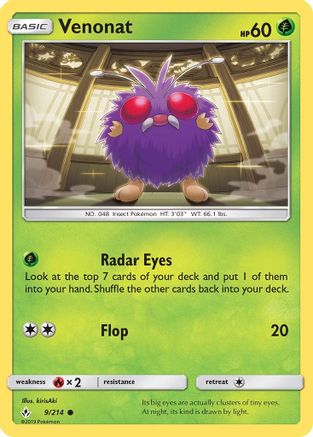 Venonat (9) - Unbroken Bonds