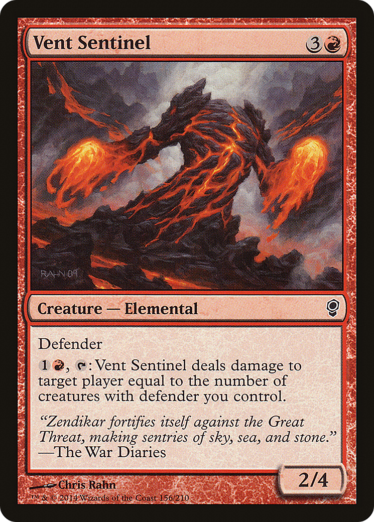Vent Sentinel (156) Foil - Conspiracy