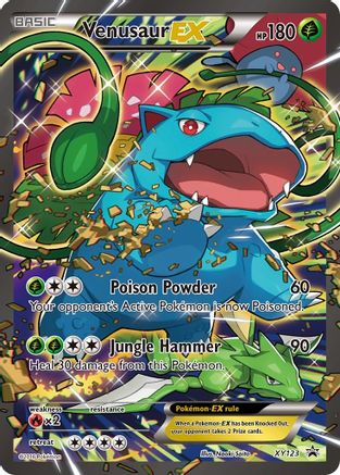 Venusaur EX (Alternate Full Art) (XY123) Holofoil - Black Star Promos