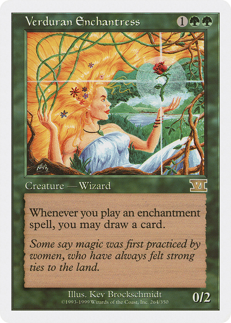 Verduran Enchantress (264) - Classic Sixth Edition