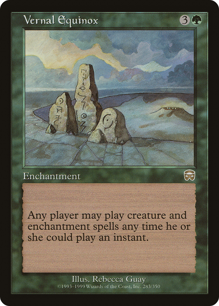 Vernal Equinox (283) Foil - Mercadian Masques