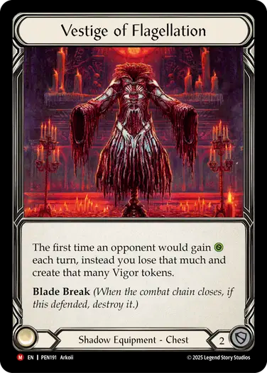 Vestige Of Flagellation (PEN191) Cold Foil - Compendium of Rathe