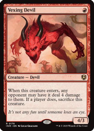 Vexing Devil (178) Foil - Innistrad Remastered