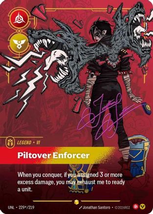 Vi – Piltover Enforcer (Signature) (225) Foil - Unleashed