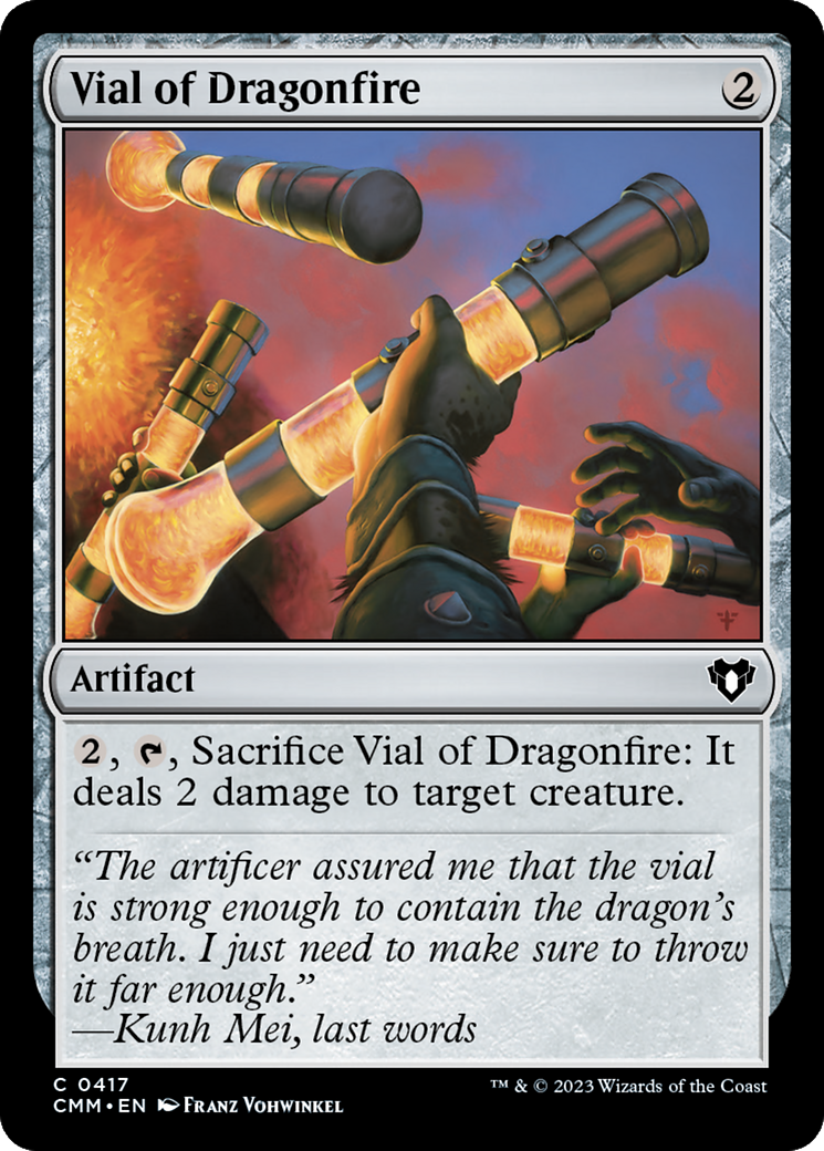 Vial of Dragonfire (417) - Commander Masters