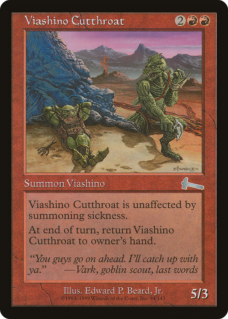 Viashino Cutthroat (094) - Urza's Legacy