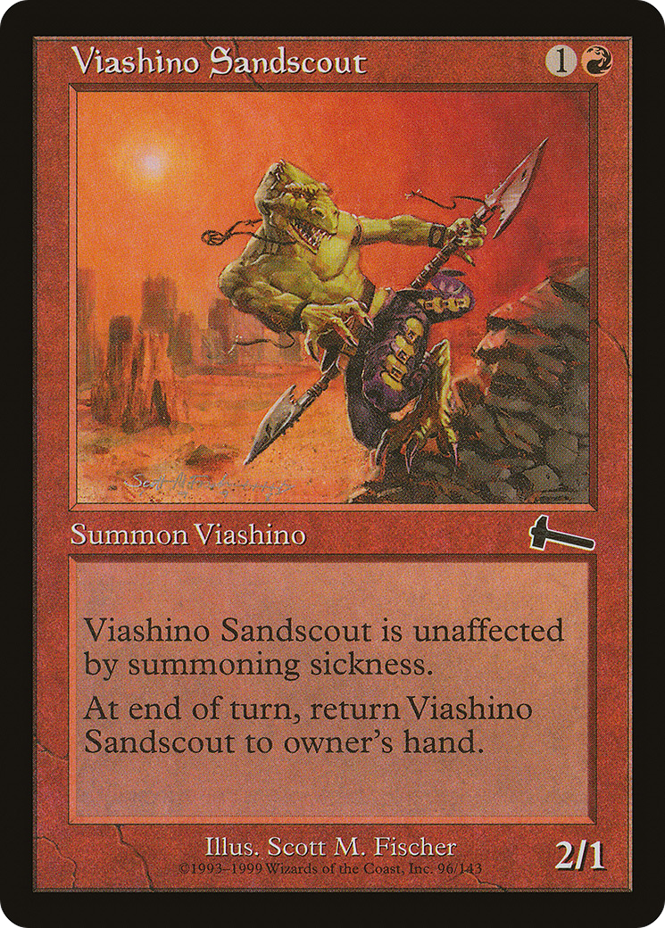 Viashino Sandscout (096) Foil - Urza's Legacy
