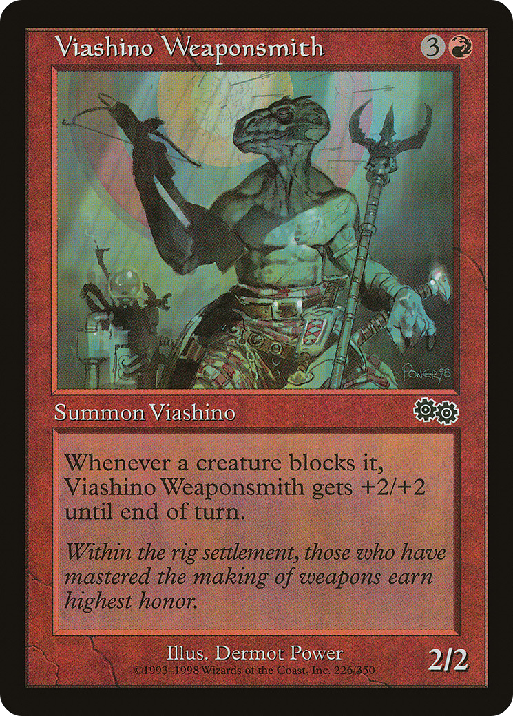 Viashino Weaponsmith (226) - Urza's Saga